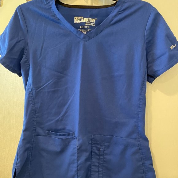 Grey's Anatomy Collection 4 Pocket V-Neck Scrub Top - Picture 2 of 4